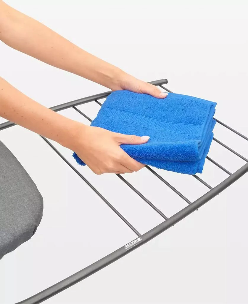 商品Brabantia|Ironing Board with Foldable Steam Unit Holder, Perfectflow Cover and bonus Foldable Linen Rack,价格¥2452,第3张图片详细描述