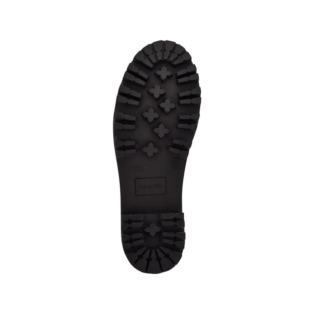 商品Calvin Klein|Women's BSboot Lace-Up Lug Sole Boots,价格¥631,第5张图片详细描述