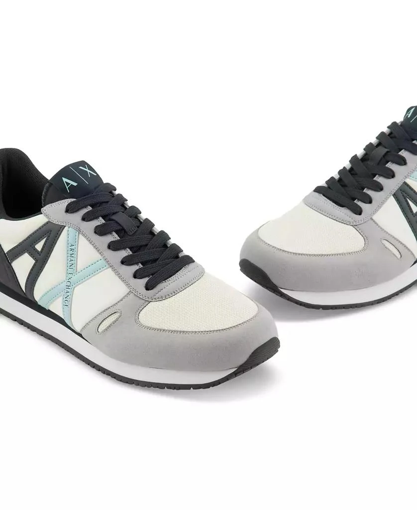 商品Armani Exchange|Men's Rio Logo Sneakers,价格¥949,第4张图片详细描述