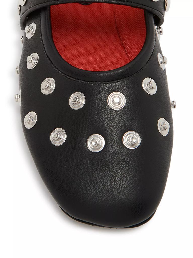 Stella McCartney Ryder Studded Ballet Flats - Shoes - Free