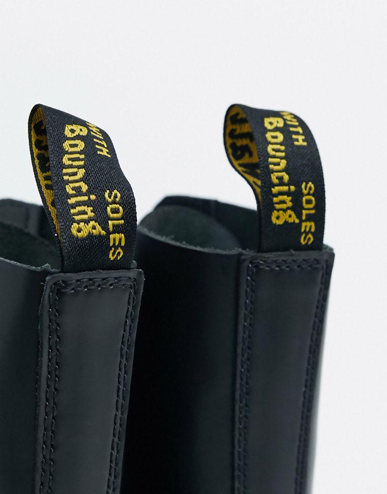 Dr Martens 1490 10-eye boots in black商品第3张图片规格展示