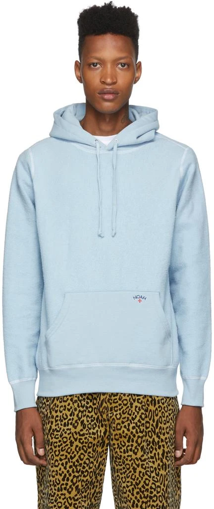 商品Noah|Blue Reverse Fleece 连帽衫,价格¥919,第1张图片