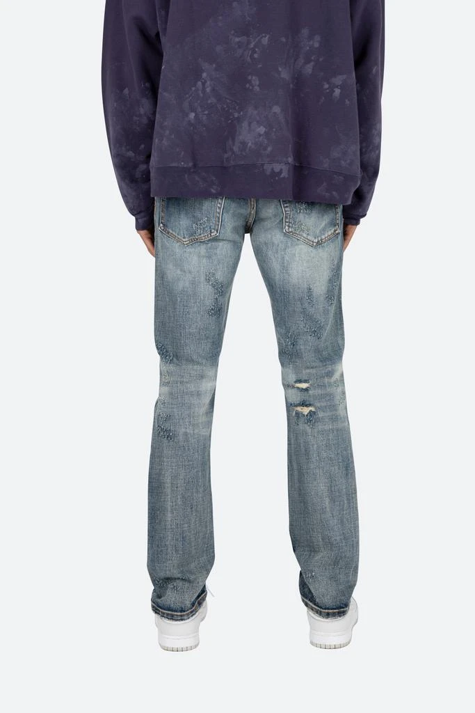 D436 Chain Straight Denim - Blue 商品