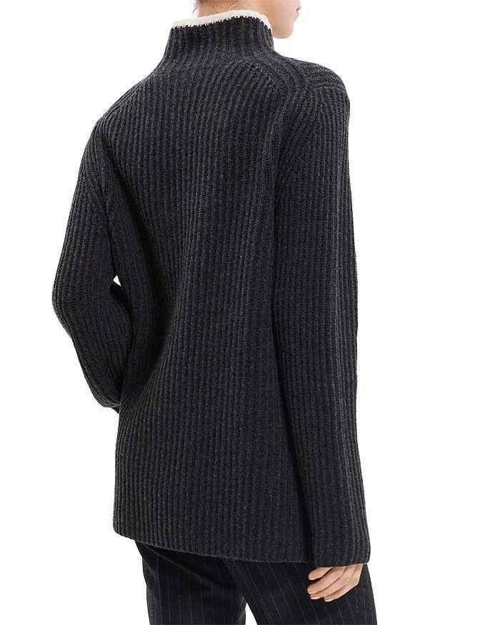 商品Theory|Karenia Wool & Cashmere Ribbed Sweater,价格¥3262,第2张图片详细描述