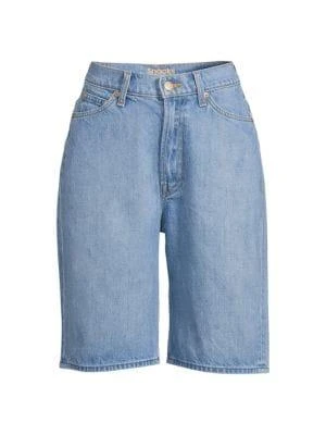 商品MOTHER|Twizzy High RIse Denim Shorts,价格¥295,第3张图片详细描述