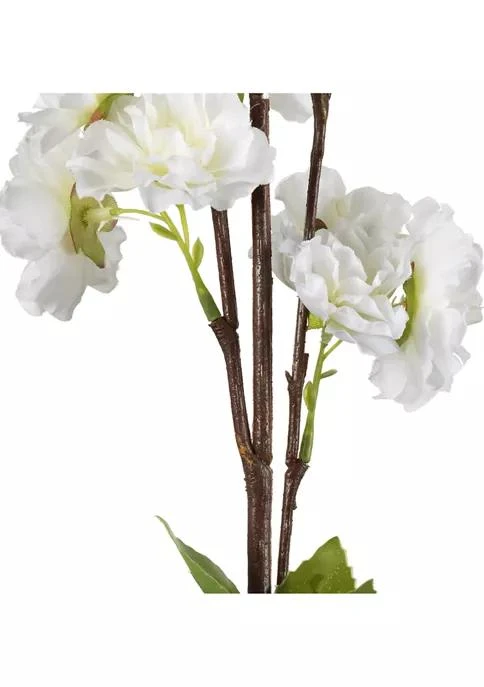 商品Vickerman|Cream Cherry Blossom Spray - Set of 3,价格¥398,第3张图片详细描述