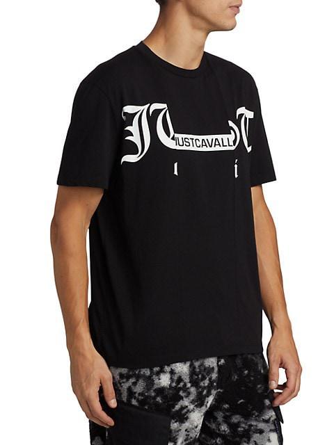 商品Just Cavalli|Logo Short-Sleeve T-Shirt,价格¥988,第6张图片详细描述