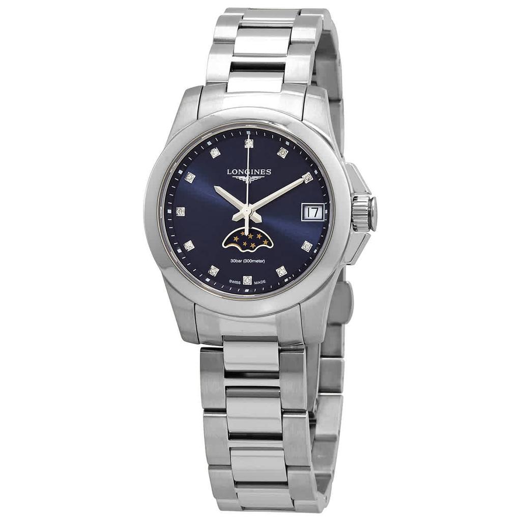 Longines Conquest Ladies Quartz Watch L3.380.4.97.6商品第1张图片规格展示