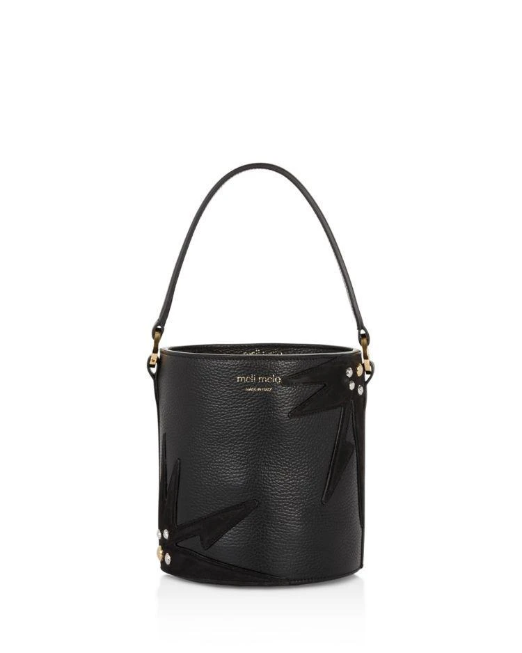 商品meli melo|Santina Plant Mini Leather Bucket Bag ,价格¥3054,第2张图片详细描述