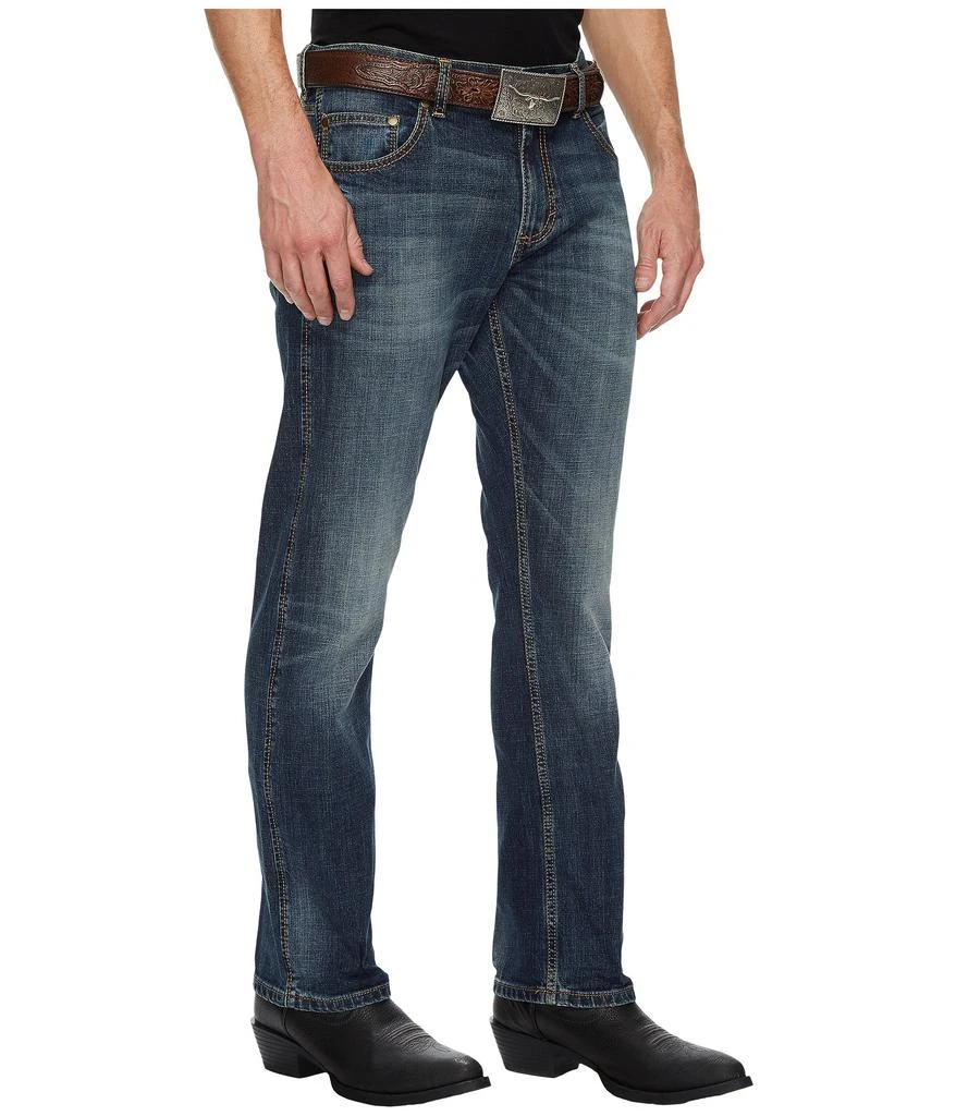 商品Wrangler|Retro Slim Straight Jeans,价格¥360-¥369,第4张图片详细描述