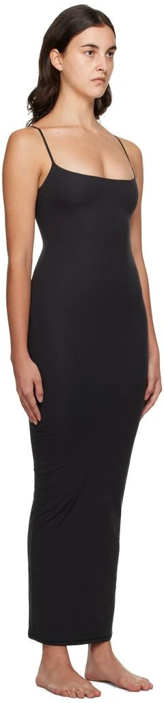 商品SKIMS|Black Fits Everybody Long Slip Maxi Dress,价格¥756,第2张图片详细描述