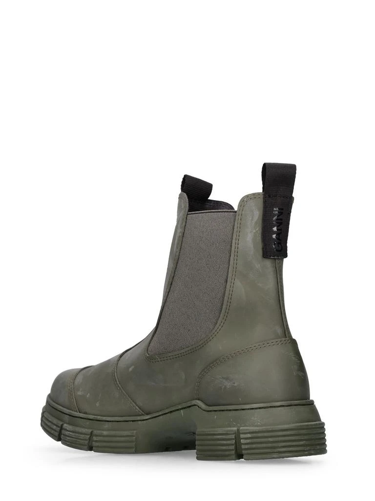 商品Ganni|45mm Rubber Ankle Boots,价格¥2116,第3张图片详细描述