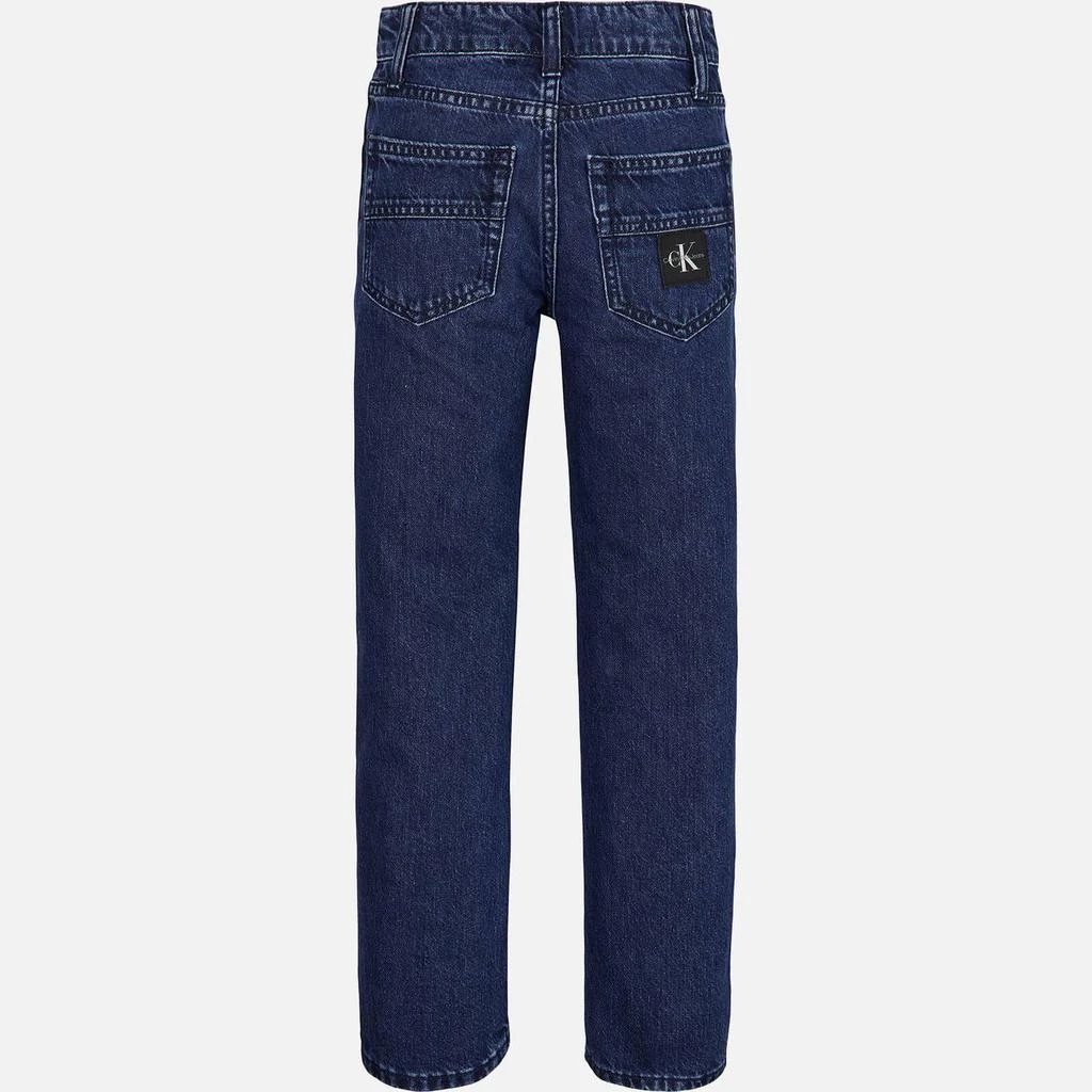 商品Calvin Klein|Calvin Klein Boys' Regular Straight Leg Jean - Denim Dark,价格¥196,第2张图片详细描述