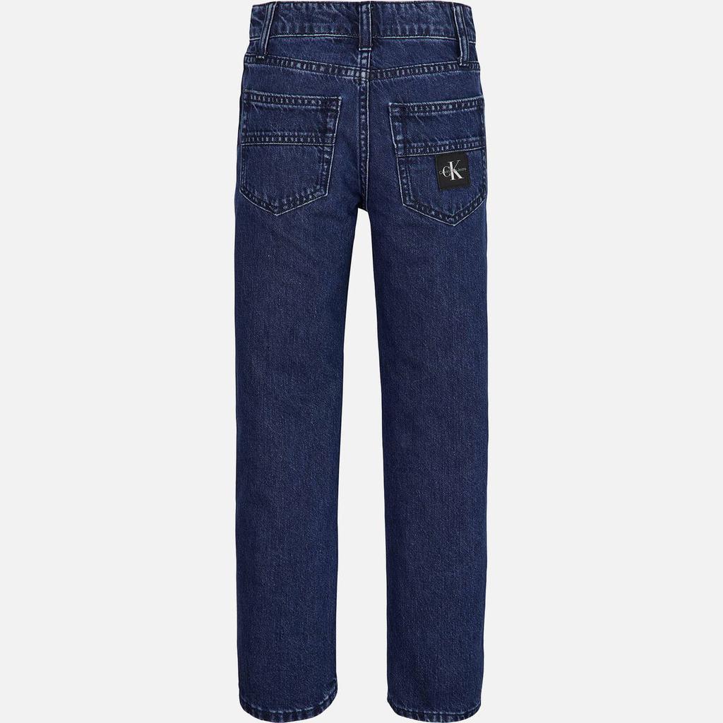 商品Calvin Klein|Calvin Klein Boys' Regular Straight Leg Jean - Denim Dark,价格¥227,第4张图片详细描述