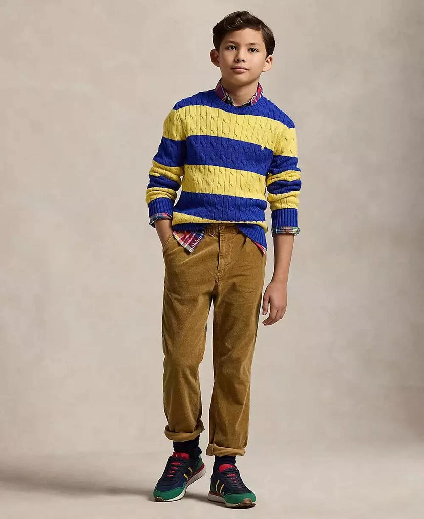 商品Ralph Lauren|Big Boys Stretch Corduroy Pant,价格¥274,第2张图片详细描述