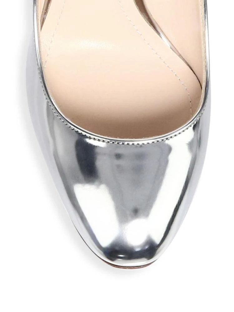 商品Nicholas Kirkwood|Lola Metallic Leather Pearl Ankle-Strap Pumps,价格¥2385,第3张图片详细描述