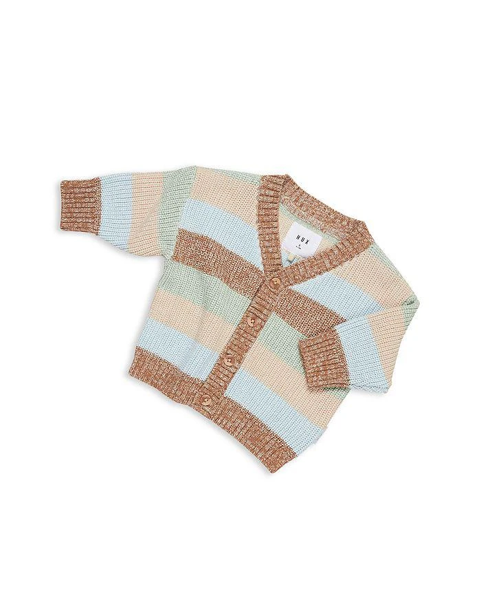 商品Huxbaby|Unisex Multi Stripe Boxy Cardigan - Baby, Little Kid,价格¥375,第4张图片详细描述