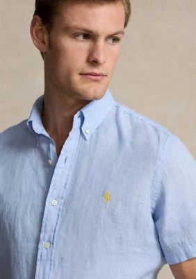 商品Ralph Lauren|Ralph Lauren Classic Fit Linen Shirt,价格¥385,第3张图片详细描述