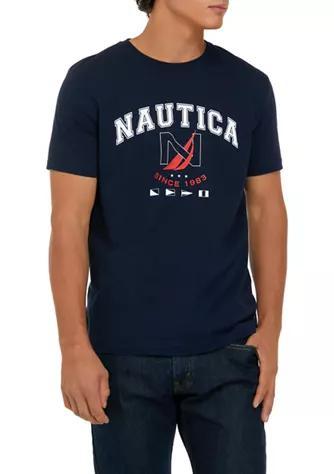 商品Nautica|Sustainably Crafted Logo Graphic T-shirt,价格¥253,第3张图片详细描述