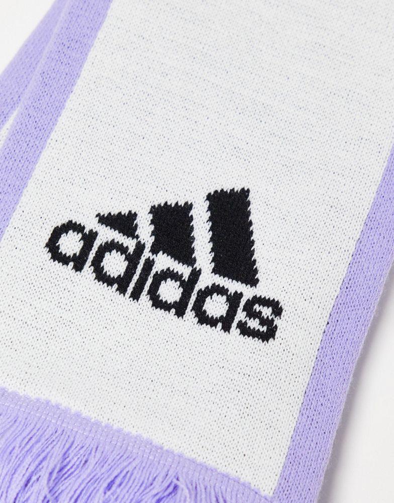 adidas Football Real Madrid 2022/23 scarf in white商品第4张图片规格展示