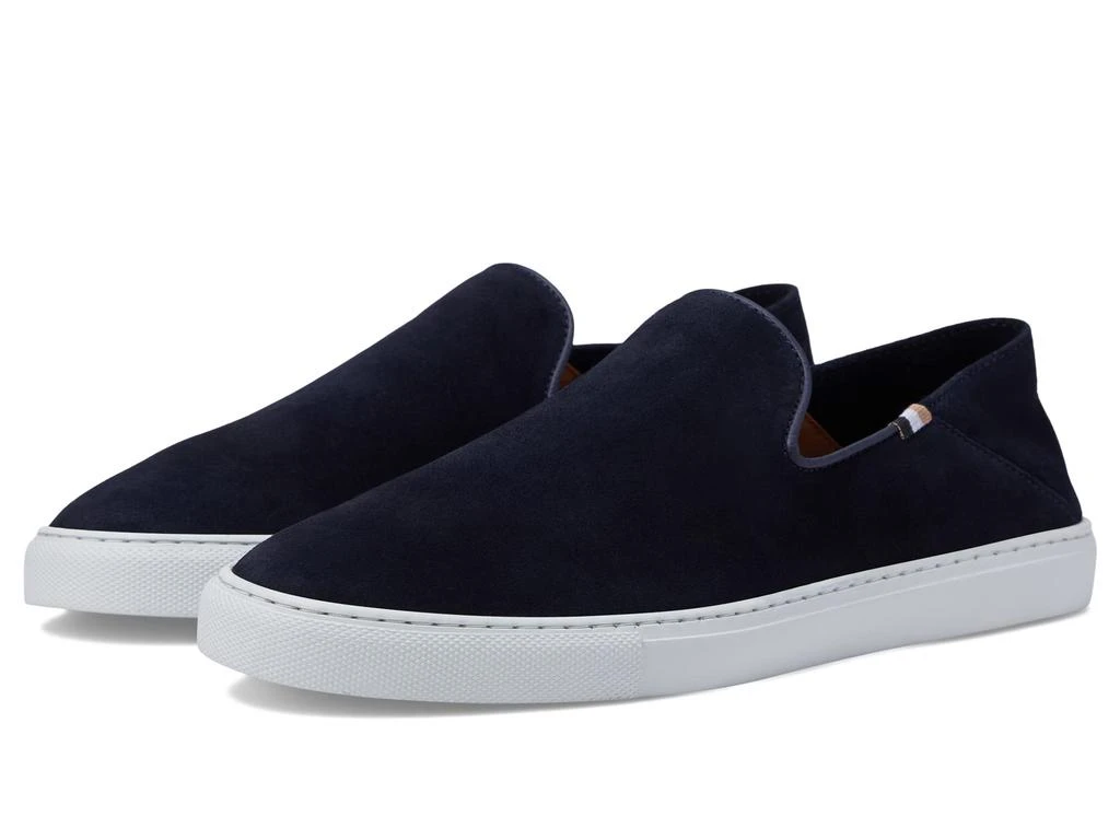 商品Hugo Boss|Rey Suede Slip-On Loafers with Rubber Sole,价格¥1026,第1张图片