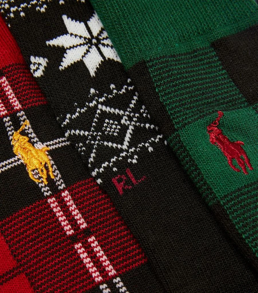 商品Ralph Lauren|Fair Isle Holiday Socks (Pack of 3),价格¥330,第3张图片详细描述