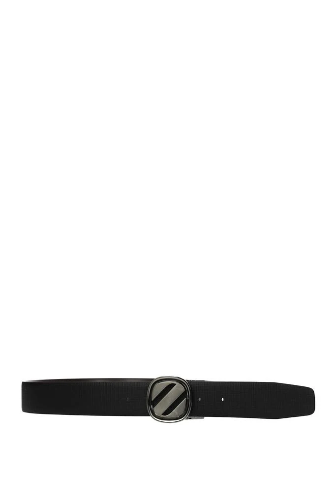 商品Zegna|Regular belts Leather Brown Black,价格¥3000,第2张图片详细描述