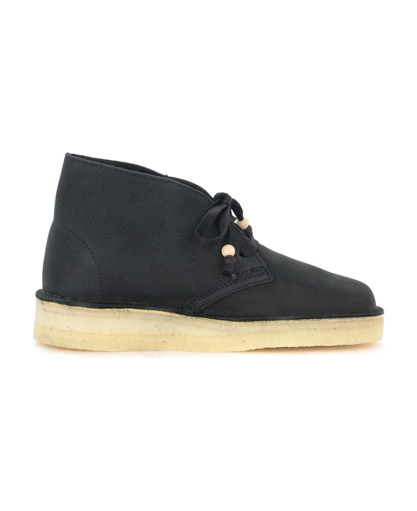 商品Clarks|Clarks Originals Desert Coal Ankle Boots In Black Nubuck,价格¥1395,第3张图片详细描述