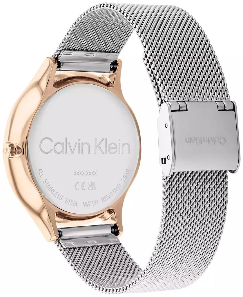 商品Calvin Klein|Stainless Steel Mesh Bracelet Watch 38mm,价格¥760,第3张图片详细描述