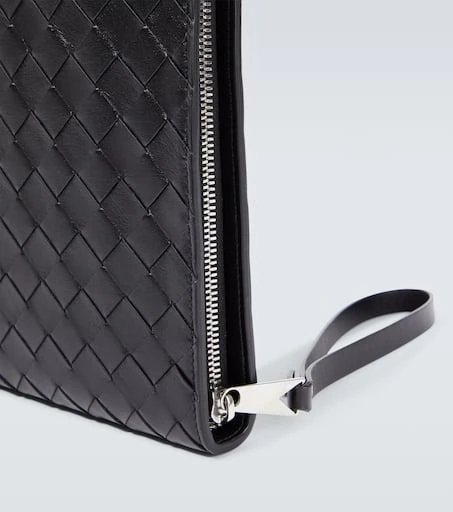 Intrecciato leather document case 商品