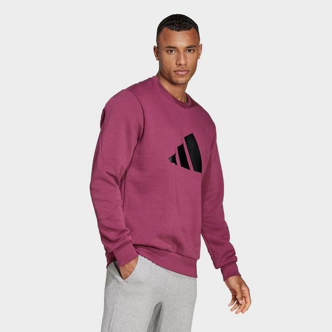 商品Adidas|Men's adidas Sportswear Future Icons Winterized Crewneck Sweatshirt,价格¥407,第4张图片详细描述
