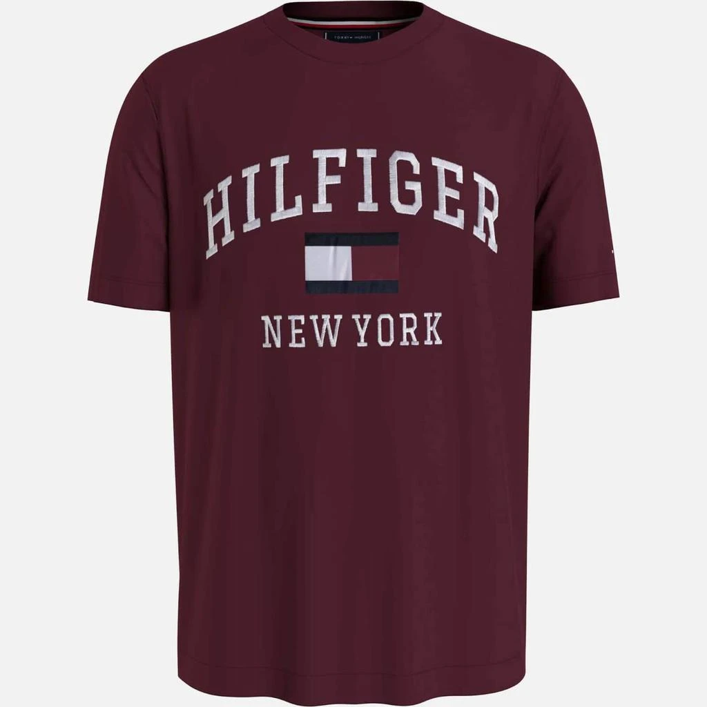 商品Tommy Hilfiger|Tommy Hilfiger Men's Modern Varsity T-Shirt - Deep Rouge,价格¥170,第1张图片