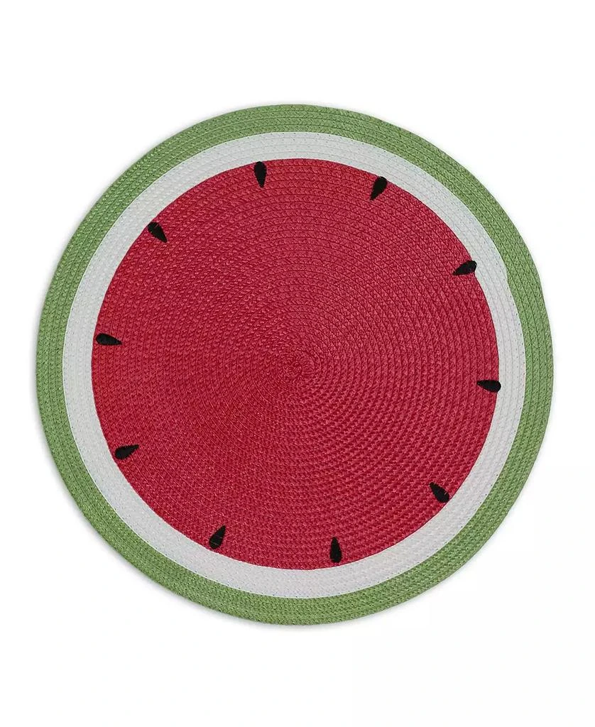 商品Design Imports|Summer Day Watermelon Placemats, Set of 6,价格¥178,第3张图片详细描述