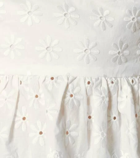 商品CAROLINE CONSTAS|Wren embroidered cotton top,价格¥2828,第4张图片详细描述