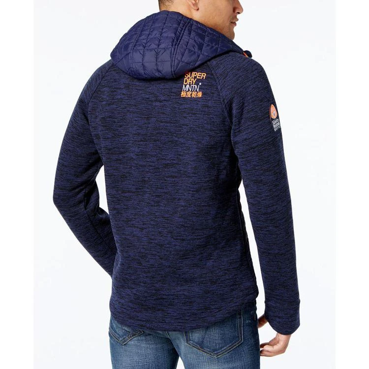 商品Superdry|Men's Mountain Quilted Hooded Jacket,价格¥424,第2张图片详细描述