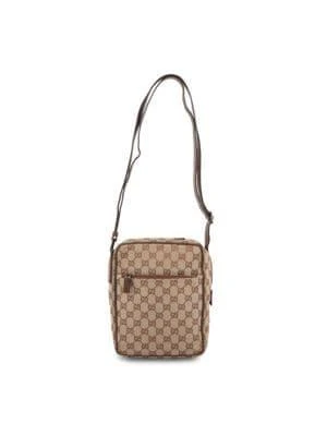 商品[二手商品] Gucci|GG Canvas Crossbody Bag,价格¥5286,第1张图片