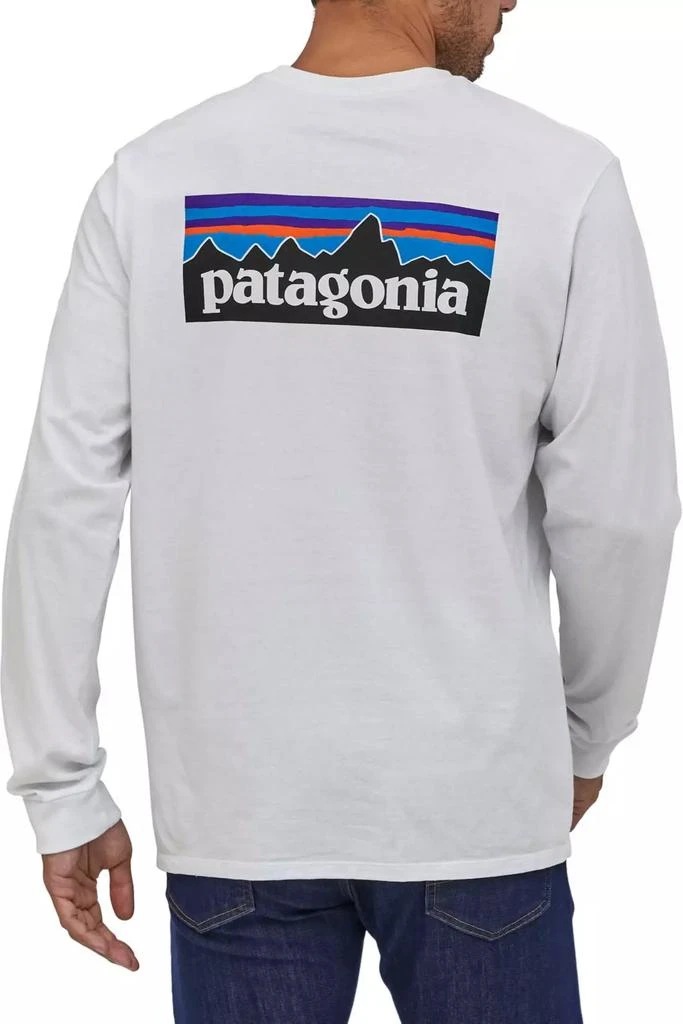 商品Patagonia|男款 P-6 徽式 长袖T恤,价格¥373,第1张图片详细描述