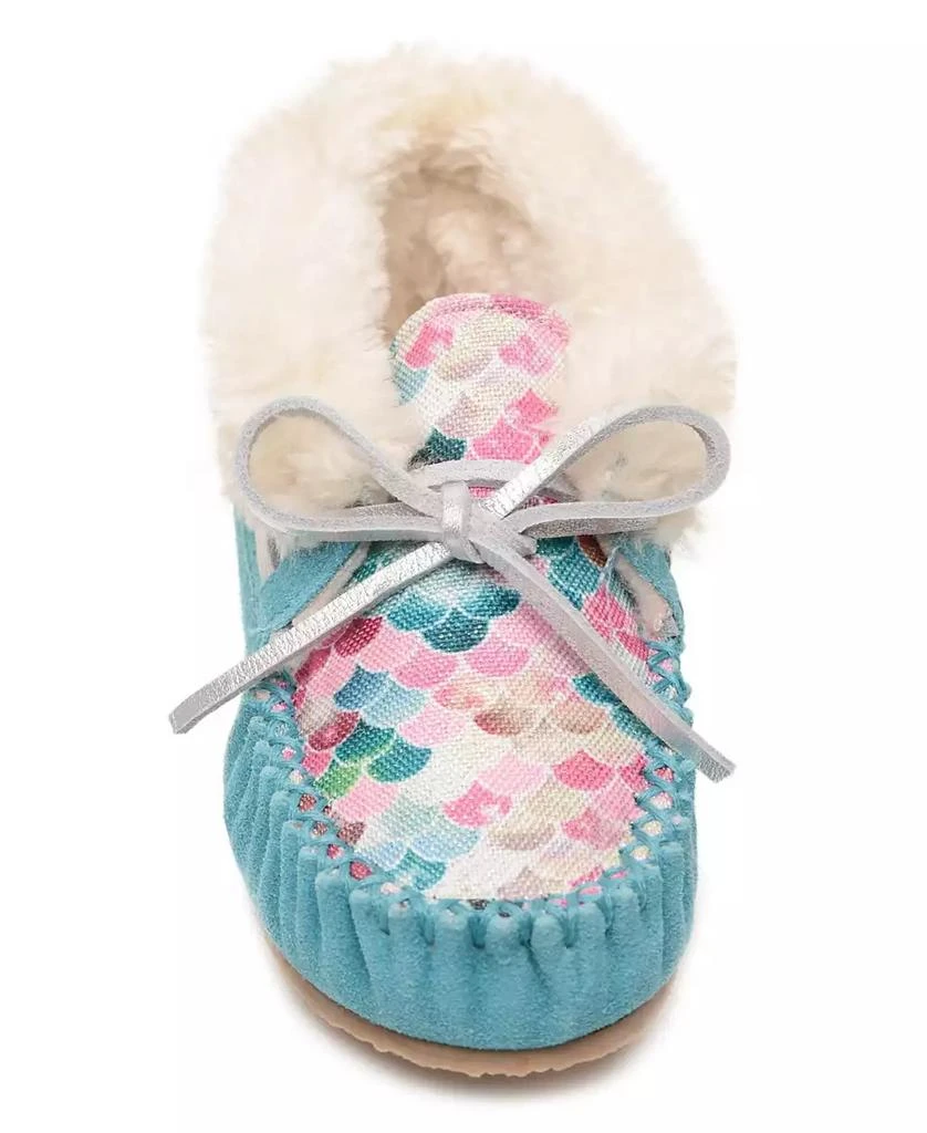 商品Minnetonka|Big Girls Charley Moccasin Slippers,价格¥329,第4张图片详细描述