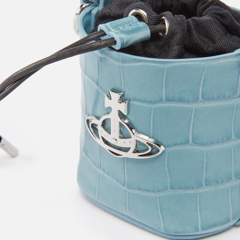 商品Vivienne Westwood|Vivienne Westwood Mini Daisy Croc-Embossed Leather Bag,价格¥2814,第4张图片详细描述