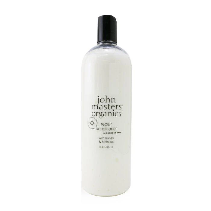 商品John Masters Organics|John Masters Organics 蜂蜜木槿受损秀发修复护发素 1000ml/33.8oz,价格¥1083,第1张图片