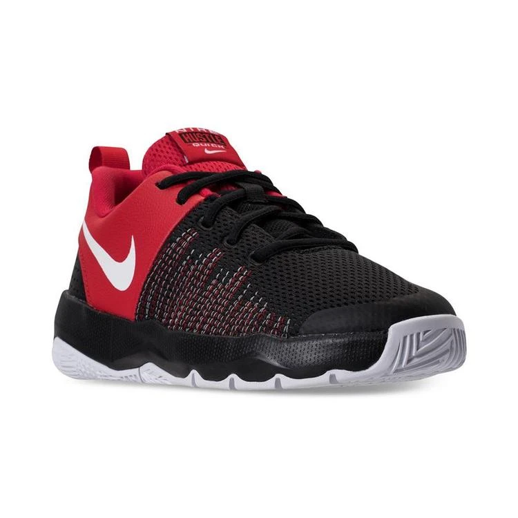 商品NIKE|Big Boys' Team Hustle Quick Basketball Sneakers from Finish Line,价格¥407,第1张图片