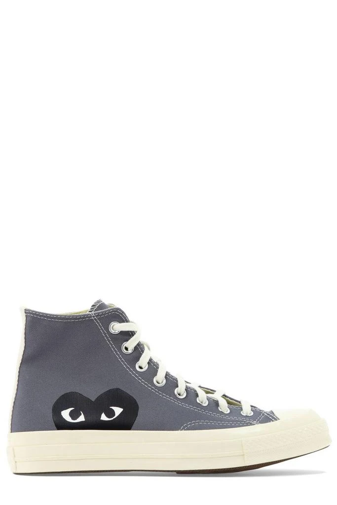 商品Comme des Garcons|Comme des Garçons Play X Converse Heart Print High-Top Sneakers,价格¥1090,第1张图片