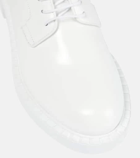 商品Prada|Leather Derby shoes,价格¥9527,第4张图片详细描述