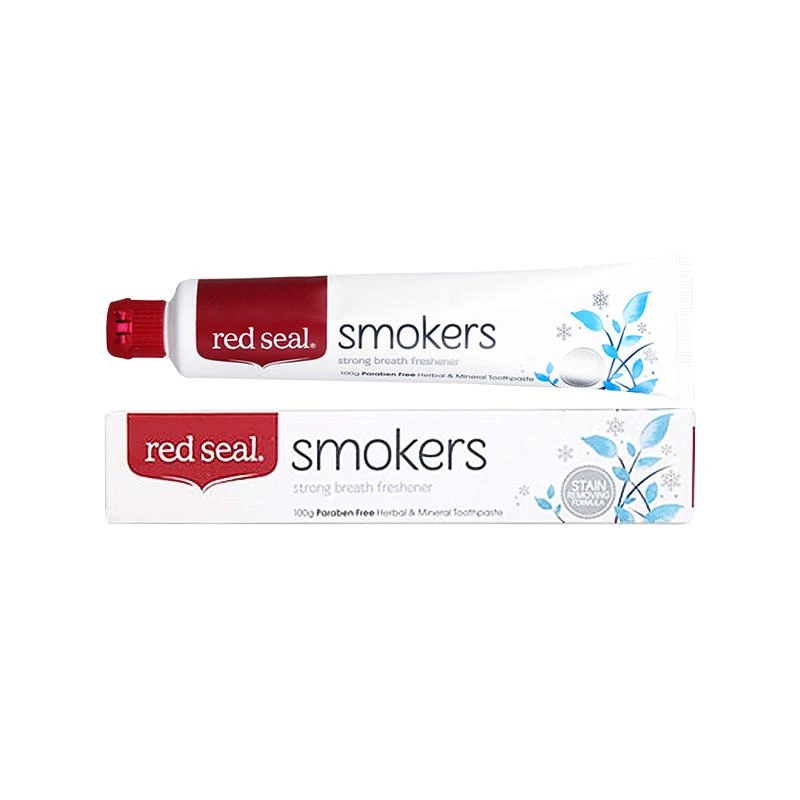 Red Seal红印 去烟渍牙膏RS Smoker Toothpaste 100g 商品