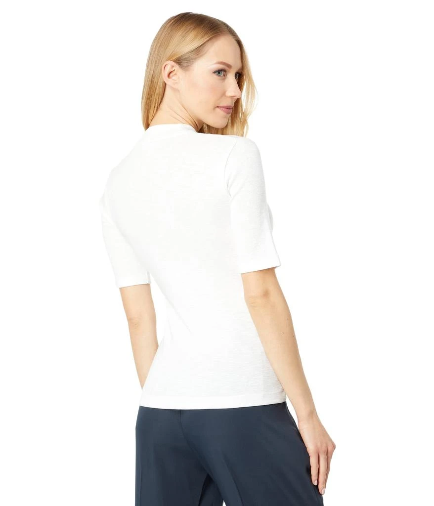 商品Vince|Elbow Sleeve Mock Neck Tee in Cotton Modal,价格¥503,第2张图片详细描述