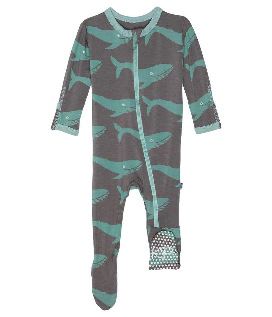 商品KicKee Pants|Print Footie with Zipper (Infant),价格¥267,第1张图片