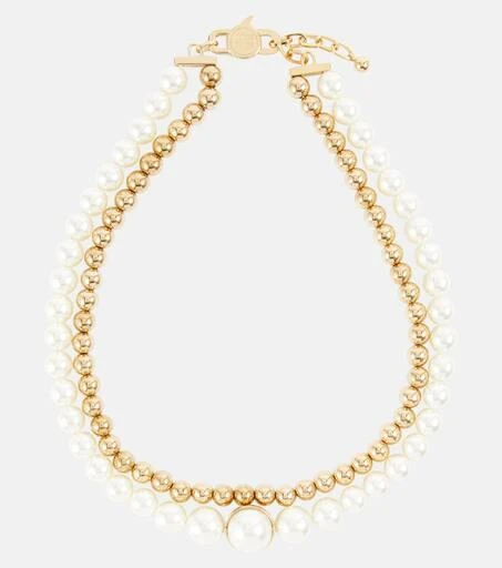 商品Miu Miu|Faux pearl necklace,价格¥9747,第1张图片