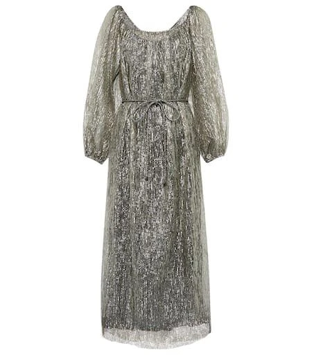 商品Tory Burch|金属丝中长连衣裙,价格¥4342,第1张图片