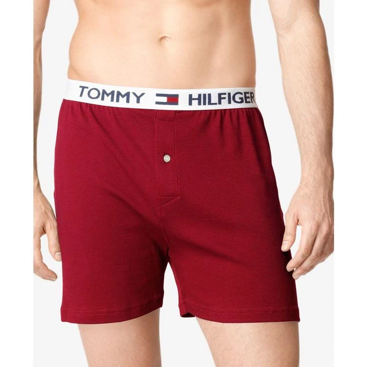 商品Tommy Hilfiger|Tommy Hilfiger Men's Knit Boxers,价格¥112,第3张图片详细描述