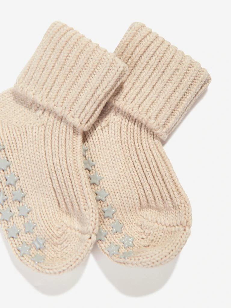 商品FALKE|Falke Baby Cotton Catspads House Socks in Beige,价格¥50,第4张图片详细描述